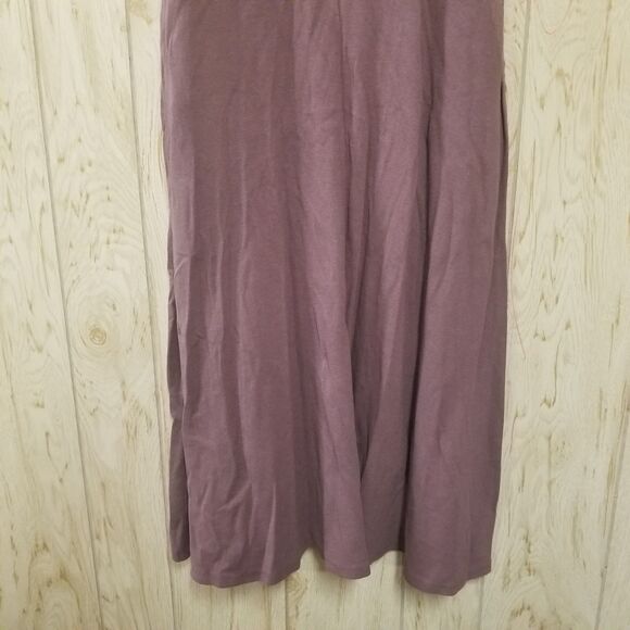 A New Day Purple V-Neck Sleeveless Sundress L - Picture 2 of 5
